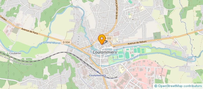 localisation de l'entreprise SCI CHANTALYA à COULOMMIERS
