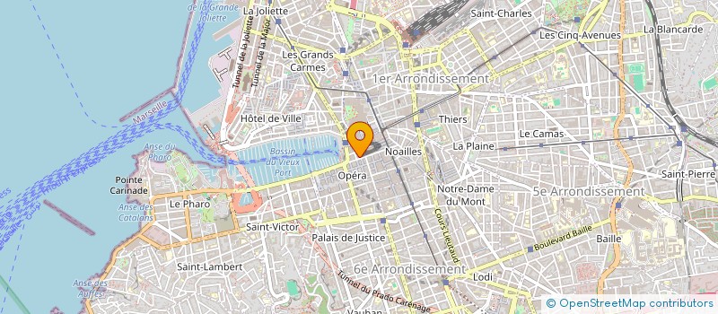 localisation de l'entreprise SCI CHANTARCA à MARSEILLE