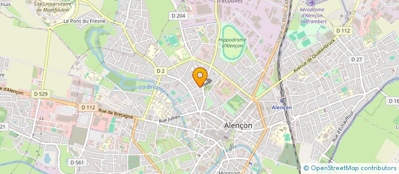 localisation de l'entreprise SCI CHANTE BISE à ALENCON