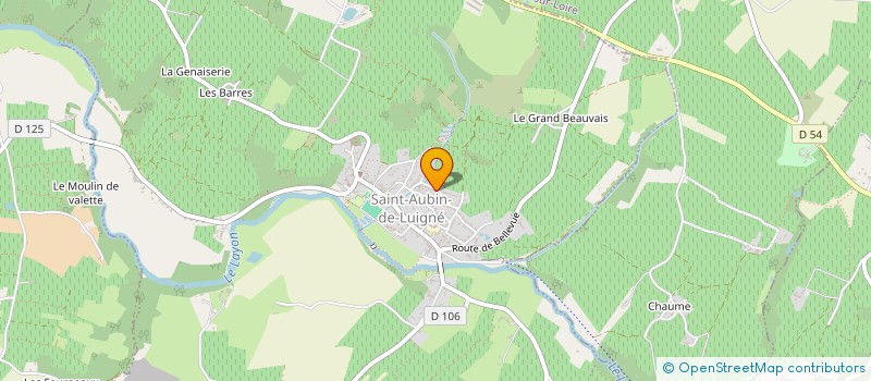 localisation de l'entreprise SCI CHANTEBELLE  VAL-DU-LAYON