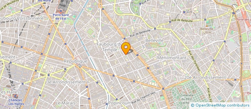 localisation de l'entreprise SCI CHANTELOUP  PARIS