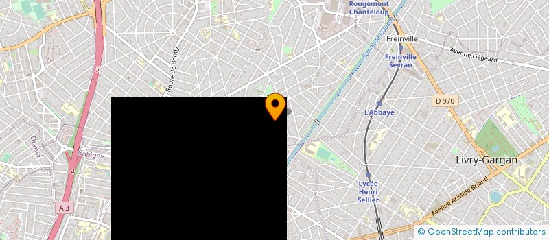localisation de l'entreprise SCI CHANTELOUP VITRAGE à AULNAY-SOUS-BOIS