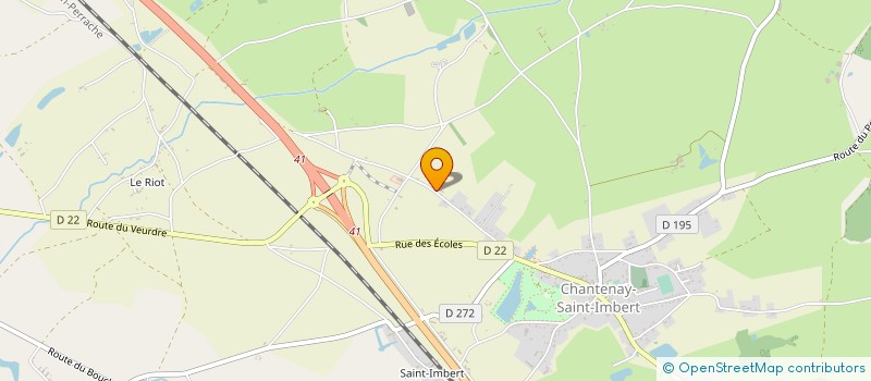localisation de l'entreprise SCI CHANTENAY à CHANTENAY-SAINT-IMBERT