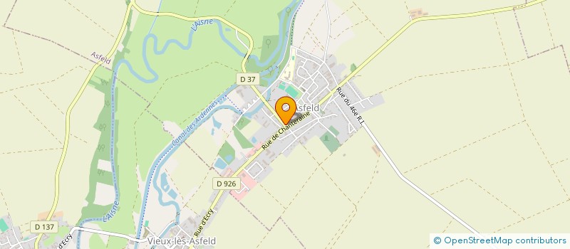 localisation de l'entreprise SCI CHANTERAINE  ASFELD