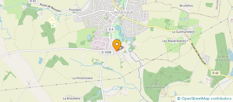 localisation de l'entreprise SCI CHANTIMMO  VENANSAULT