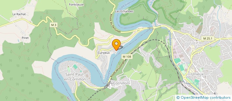 localisation de l'entreprise SCI CHANTOISEAU  CALOIRE