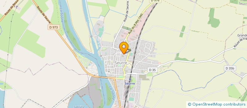localisation de l'entreprise SCI CHANVATEAM à DOLE
