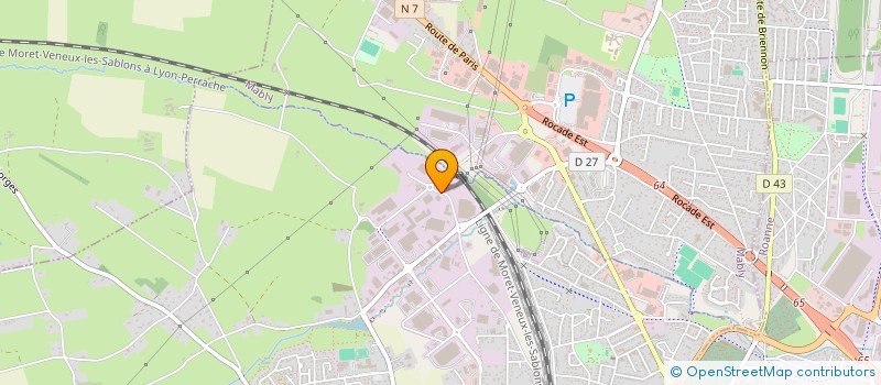 localisation de l'entreprise SCI CHANVI à RIORGES