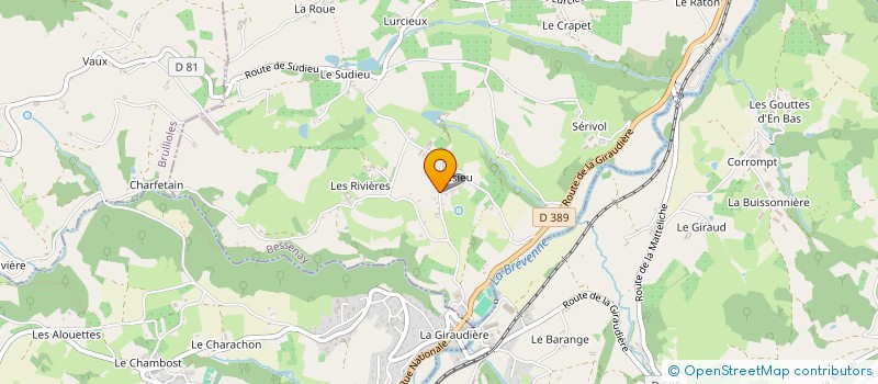 localisation de l'entreprise SCI CHANVI  BESSENAY