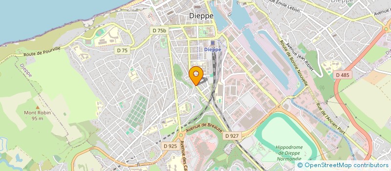 localisation de l'entreprise SCI CHANZY  DIEPPE