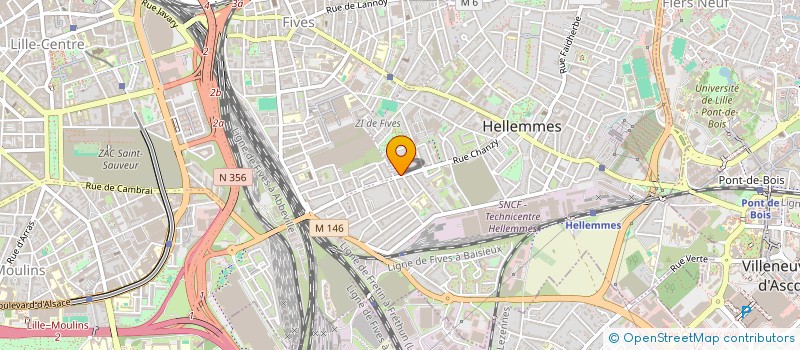 localisation de l'entreprise SCI CHANZY à LILLE