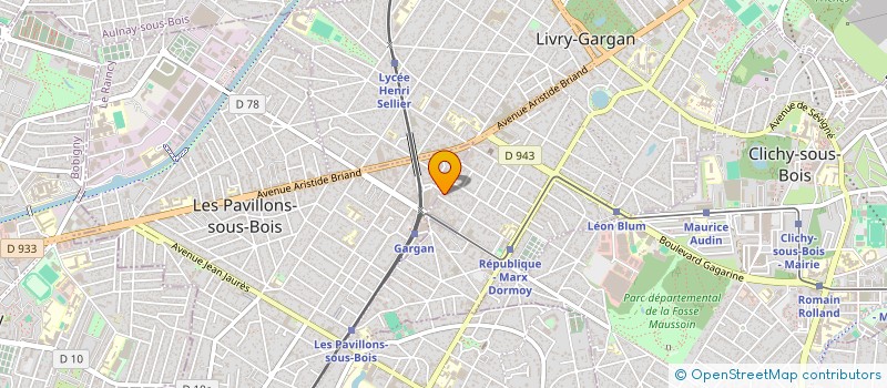 localisation de l'entreprise SCI CHANZY BAYARD à LIVRY-GARGAN