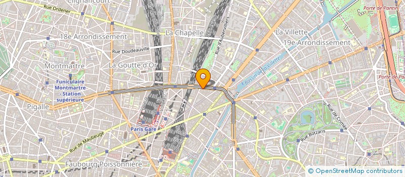 localisation de l'entreprise SCI CHAPA  PARIS