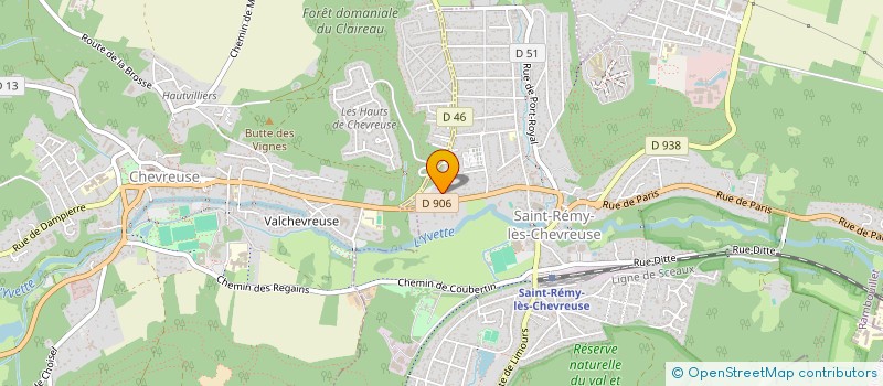 localisation de l'entreprise SCI CHAPAU 78  SAINT-REMY-LES-CHEVREUSE