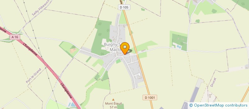 localisation de l'entreprise SCI CHAPAUMORE  BUIGNY-SAINT-MACLOU