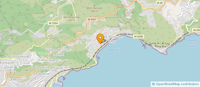 localisation de l'entreprise SCI CHAPEAU  VENCE