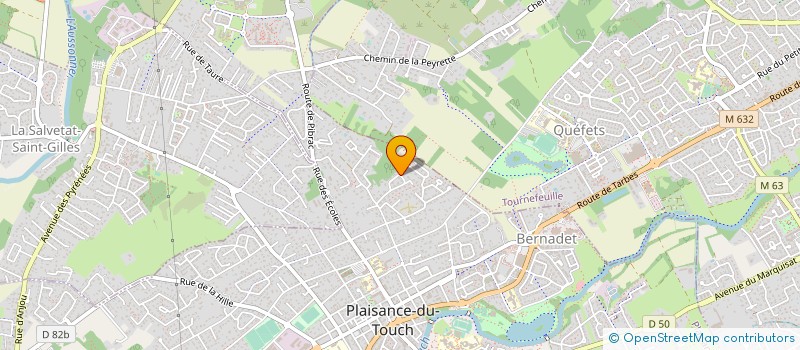 localisation de l'entreprise SCI CHAPEAUROUX  PLAISANCE-DU-TOUCH