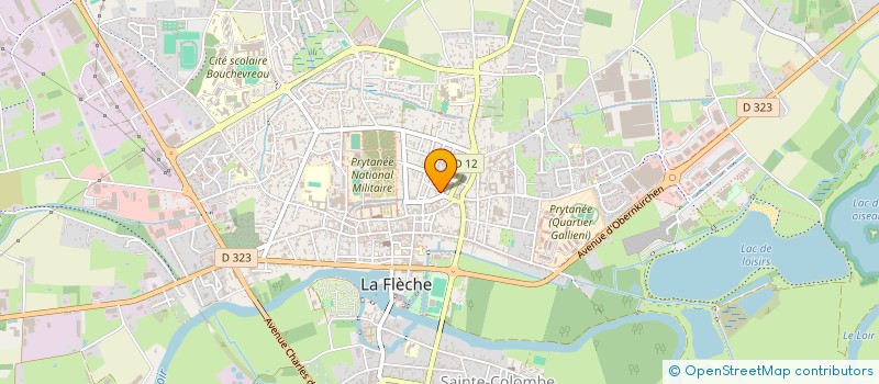 localisation de l'entreprise SCI CHAPELLE  LA FLECHE