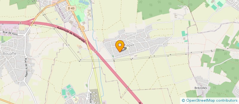 localisation de l'entreprise SCI CHAPET & FAM  CHAPET