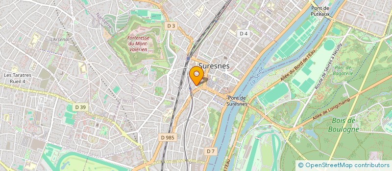 localisation de l'entreprise SCI CHAPHIL ROUSSEL à SURESNES