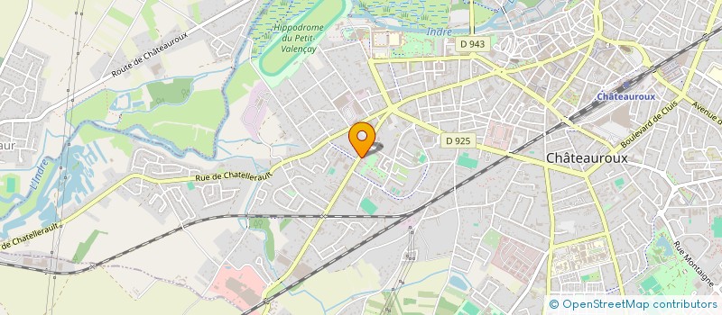localisation de l'entreprise SCI CHAPI à CHATEAUROUX