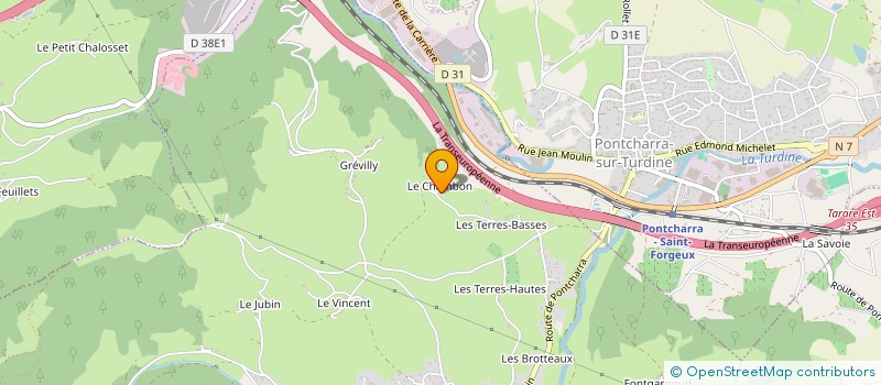 localisation de l'entreprise SCI CHAPI  ANCY