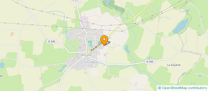 localisation de l'entreprise SCI CHAPIMATT  AHUILLE