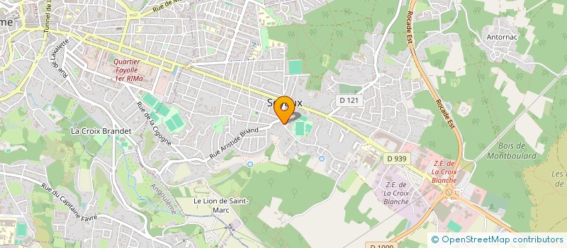 localisation de l'entreprise SCI CHAPITE  SOYAUX