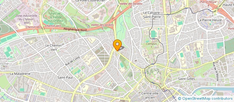 localisation de l'entreprise SCI CHAPKA à CAEN