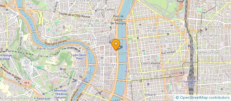 localisation de l'entreprise SCI CHAPO PAPIER à LYON