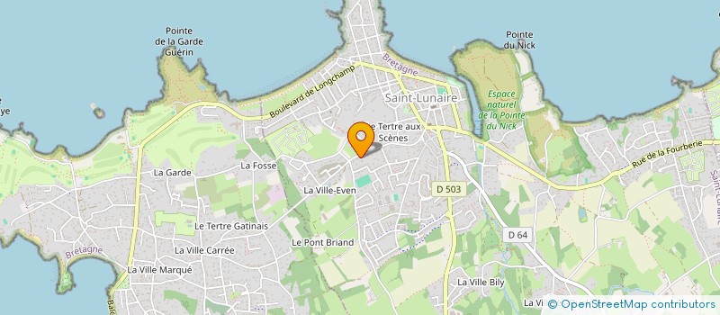 localisation de l'entreprise SCI CHAPON  SAINT-LUNAIRE