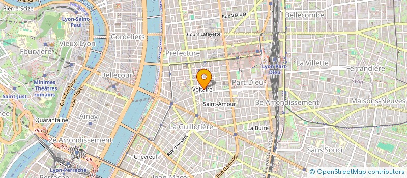 localisation de l'entreprise SCI CHAPONNAY  LYON