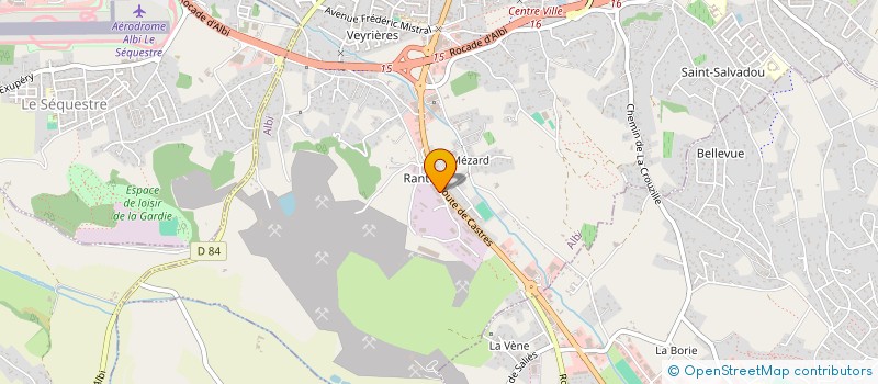 localisation de l'entreprise SCI CHAPOU à ALBI