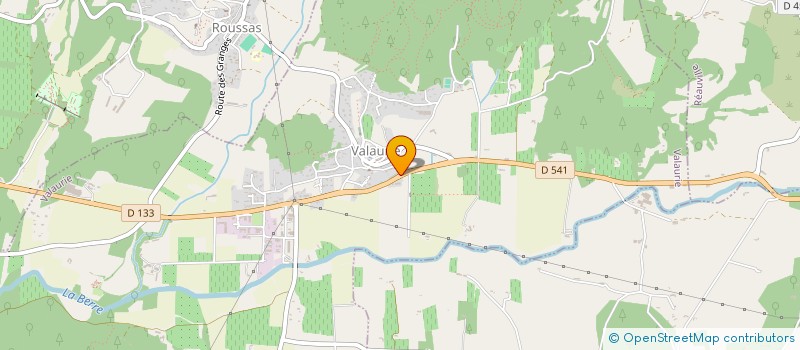 localisation de l'entreprise SCI CHAPOUTON  GRIGNAN