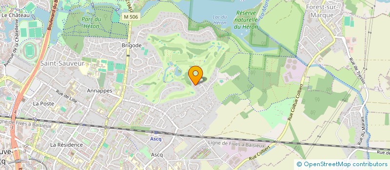 localisation de l'entreprise SCI CHAPPE à VILLENEUVE-D'ASCQ