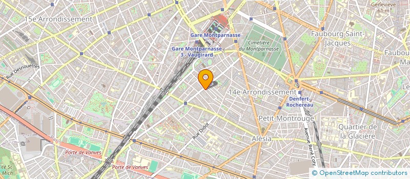 localisation de l'entreprise SCI CHAPPE ET CHASSOT  PARIS