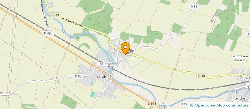 localisation de l'entreprise SCI CHAPPES  CHAPPES