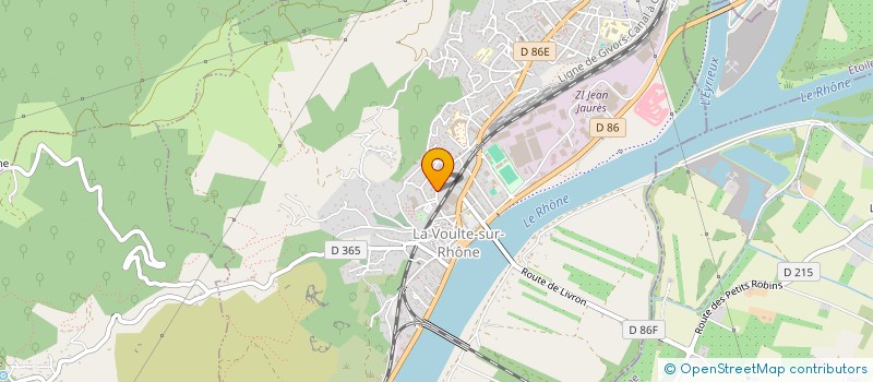 localisation de l'entreprise SCI CHAPS  LE PEGUE