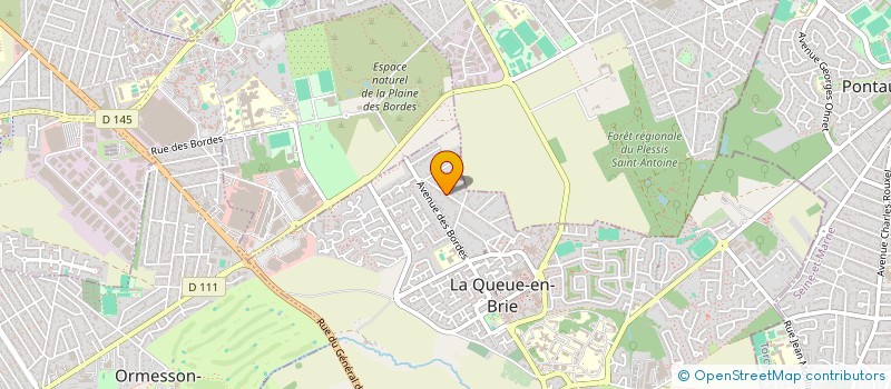 localisation de l'entreprise SCI CHAPSAL  LA QUEUE-EN-BRIE