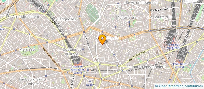 localisation de l'entreprise SCI CHAPTAL-PARIS  PARIS