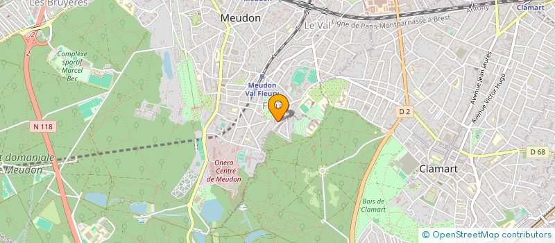localisation de l'entreprise SCI CHAPU à MEUDON