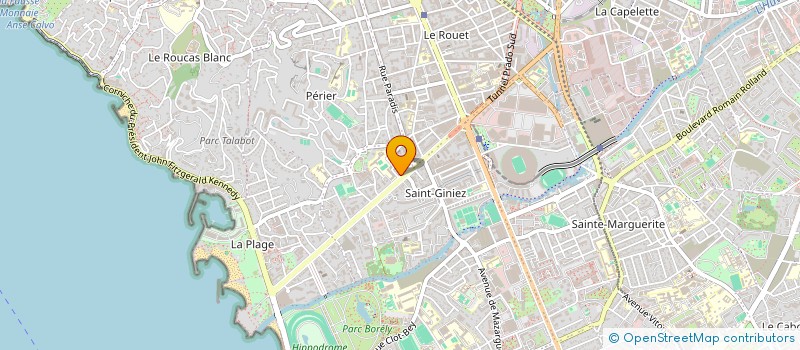 localisation de l'entreprise SCI CHAPUIS COQUELIN PUYBAREAU MANAUD à MARSEILLE