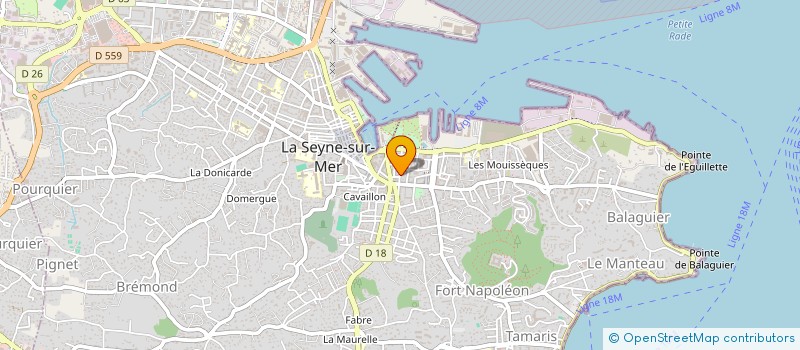 localisation de l'entreprise SCI CHAPUIS NICOLAS à LA SEYNE-SUR-MER