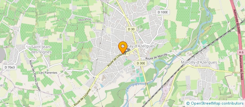 localisation de l'entreprise SCI CHAPUY  CHANOZ-CHATENAY