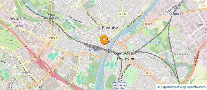 localisation de l'entreprise SCI CHAR  PONTOISE