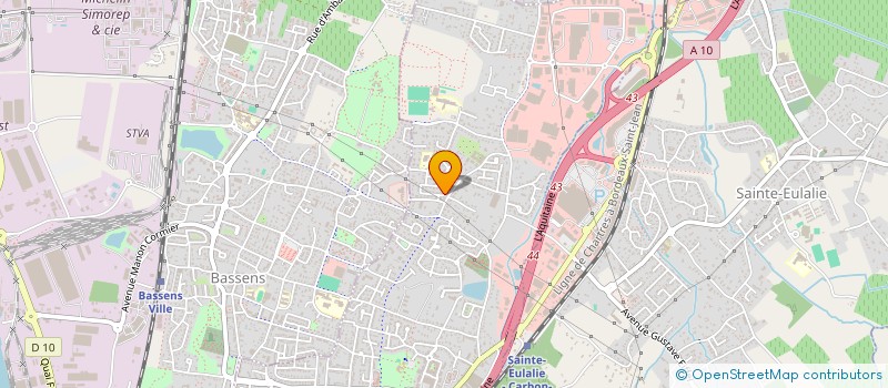 localisation de l'entreprise SCI CHARADE  CARBON-BLANC