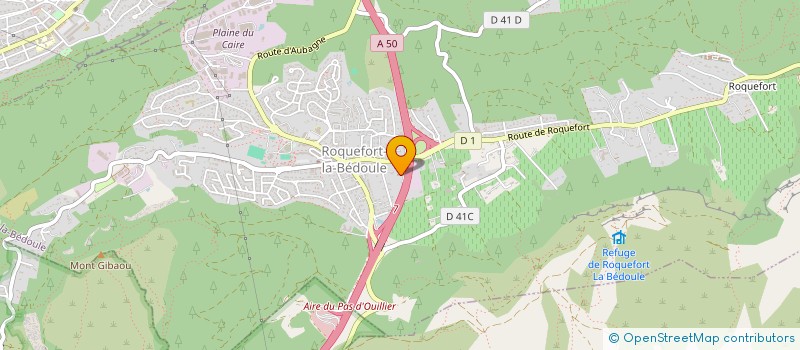 localisation de l'entreprise SCI CHARAMAILLE  ROQUEFORT-LA-BEDOULE