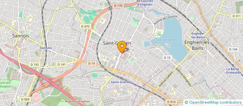 localisation de l'entreprise SCI CHARBEL à SAINT-GRATIEN