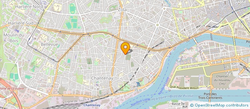 localisation de l'entreprise SCI CHARBEL à NANTES