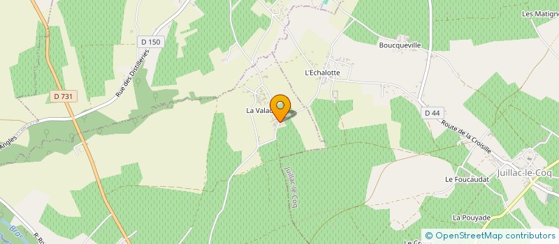 localisation de l'entreprise SCI CHARBONNIER-LAURICHESSE à SAINT-FORT-SUR-LE-NE